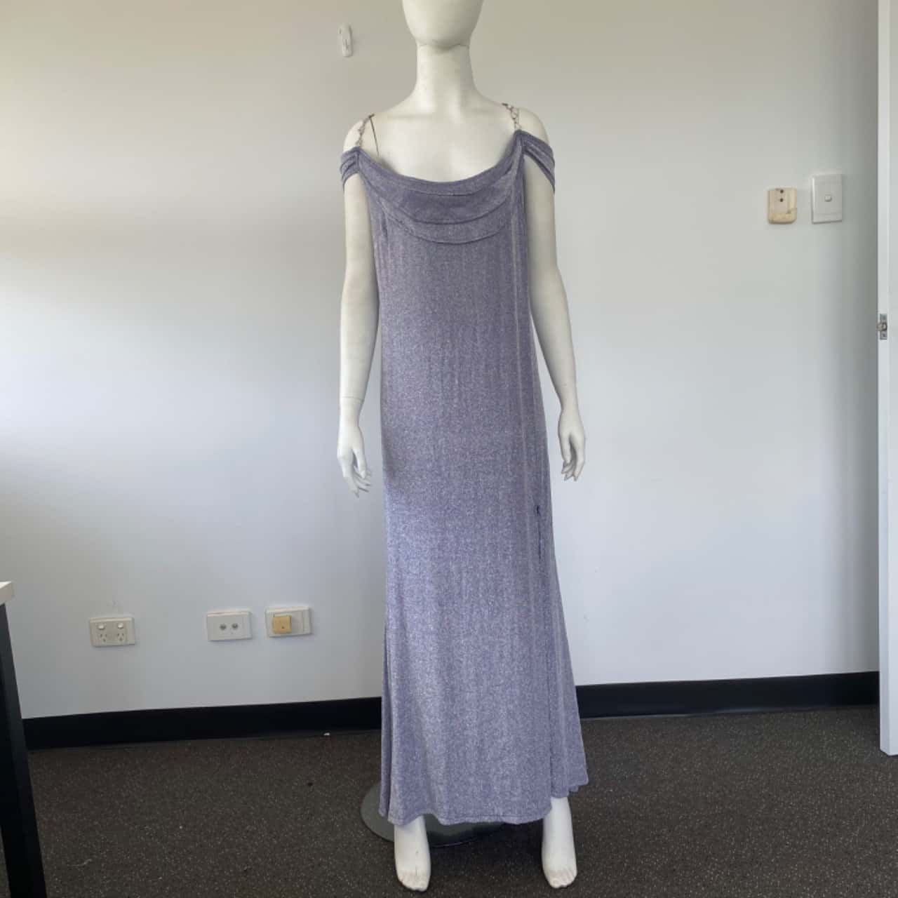 BNWT Cowl Neck Formal Dress Lavender Size 16 / XXL (s)