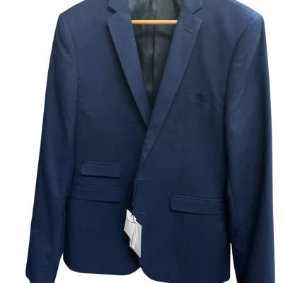 Yd. Mens 42 Blazer skinny Navy Blue 