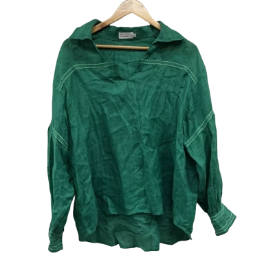 Zoe Kratzmann Womens  Size 2 Blouse Green 