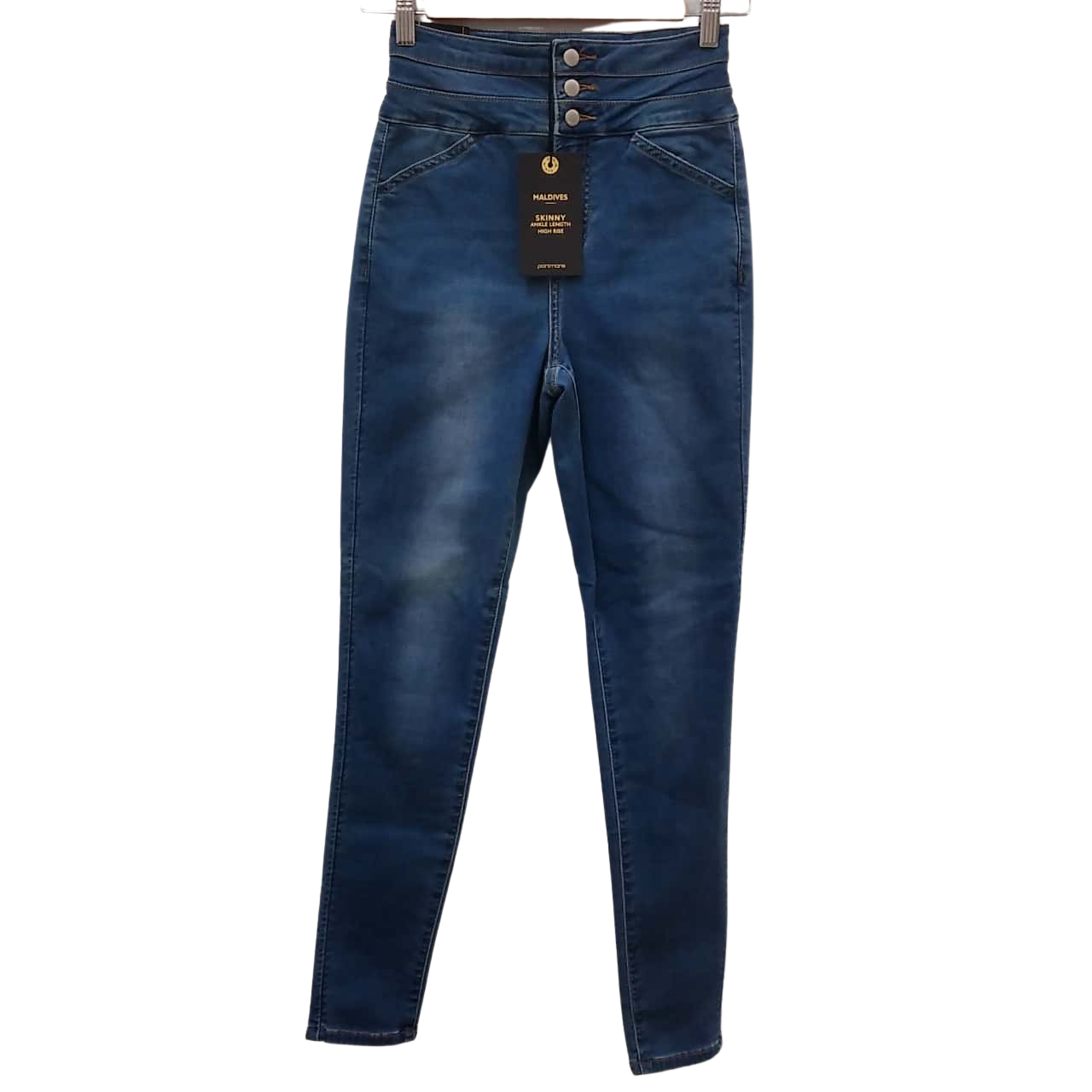 RRP 99 PORTMANS Womens 8 Blue Denim Maldives Jeans (04, 185)(s)