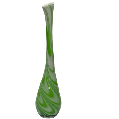 Tall 66cm Murano Style Art Glass Swirl Vase