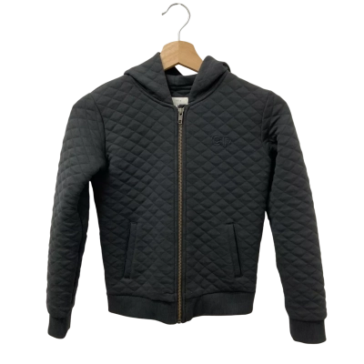 Country Road Kids  Size 10 Jacket with Hood Dark Grey 