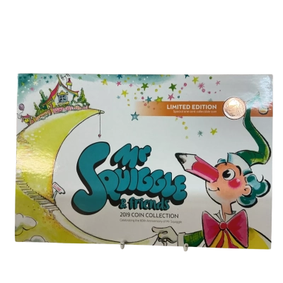 RARE FIND Mr Squiggle & Friends 2019 Coin Collection