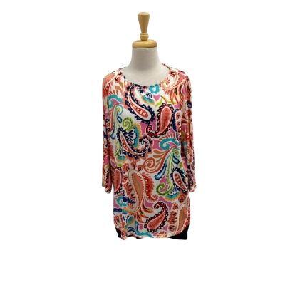 Fella Hamilton Luna Park Boat Neck Top.  Size XL.  New with tags