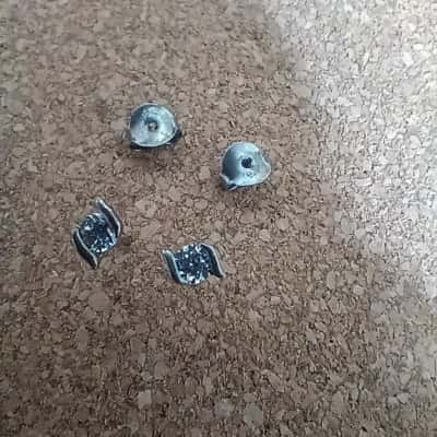 Clear Stoned Earrings Stamped '925'