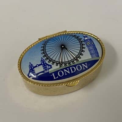 London miniature trinket box
