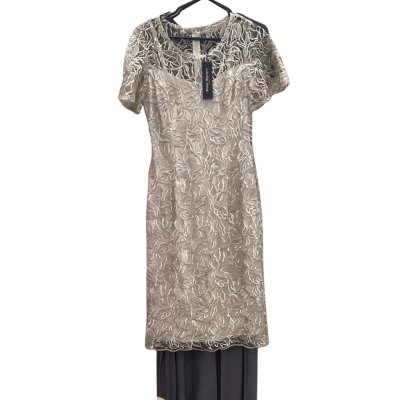 Jesse Harper Womens Size 10 Pearl Short Sleeve Dress 