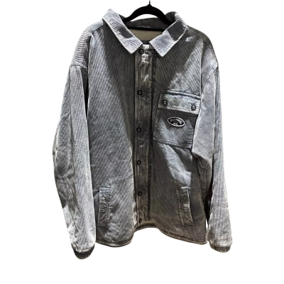 Billabong Mens  Size XL Grey Corduroy Jacket