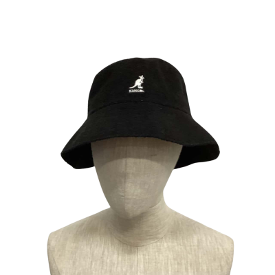 Kangol Bermuda Bucket Hat  Size M Black  