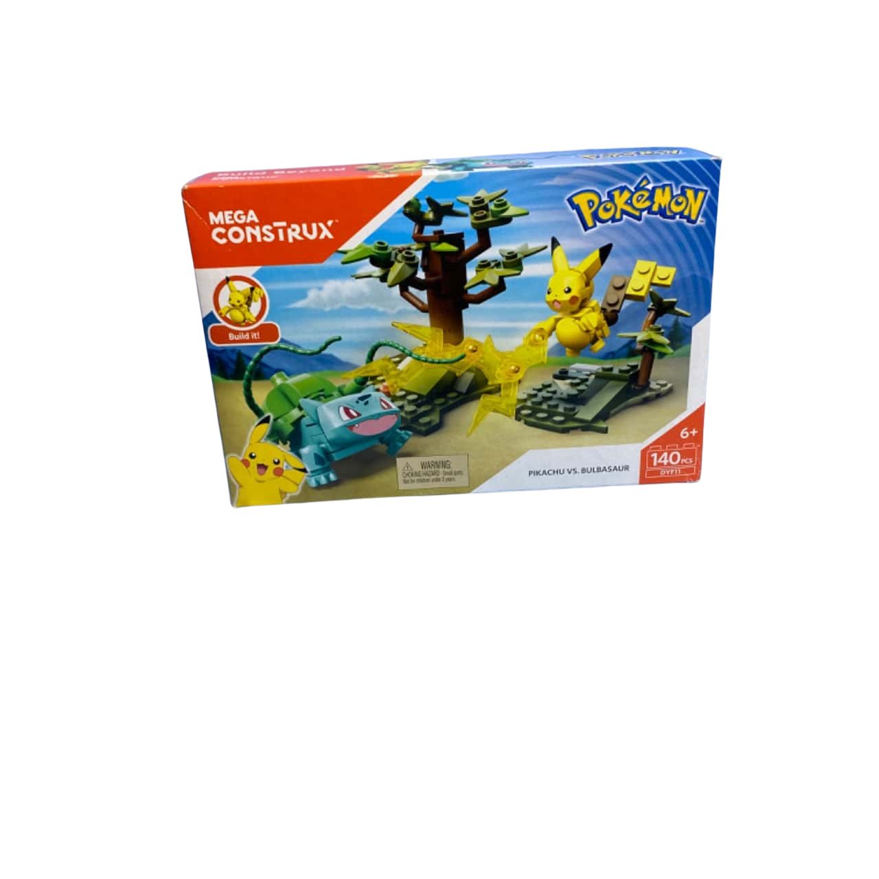 Pokémon Figure Block 140 PC Pikachu VS Bulbasaur(s)