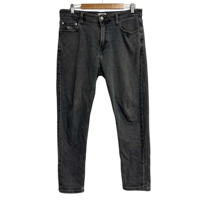 Tommy Jeans Mens Size 32/34 Black Jeans