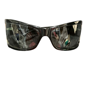 Vogue Unisex Black / Silver Sunglasses 