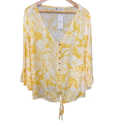Rockmans Size 18 Patterned Top