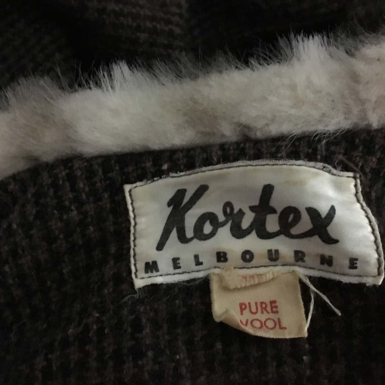 Vintage Kortex Melbourne Coat Size S?