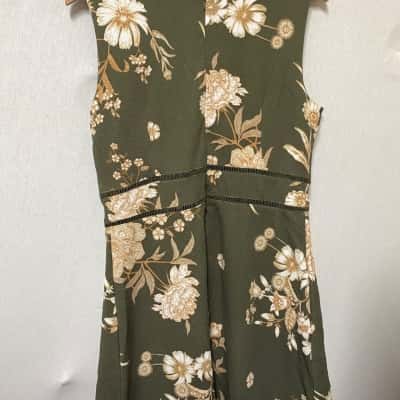 Liz Jordan Womens  Size 12 Floral / Green dress