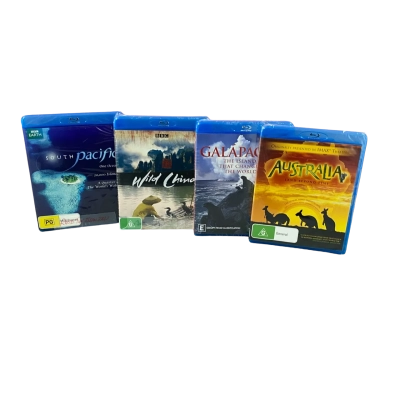 World Documentaries x 4 Blu-Ray Bundle (Sealed)