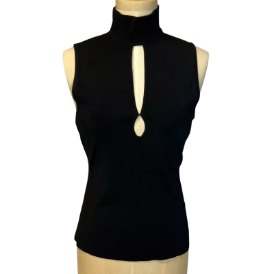 Zimmermann Womens  Size 2 Sleeveless Top Black  