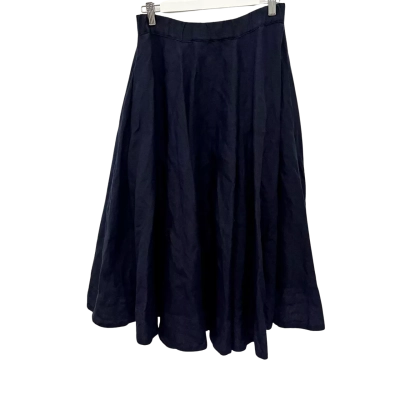 SondeFlor Womens  Size S A-Line Skirt Navy Blue 