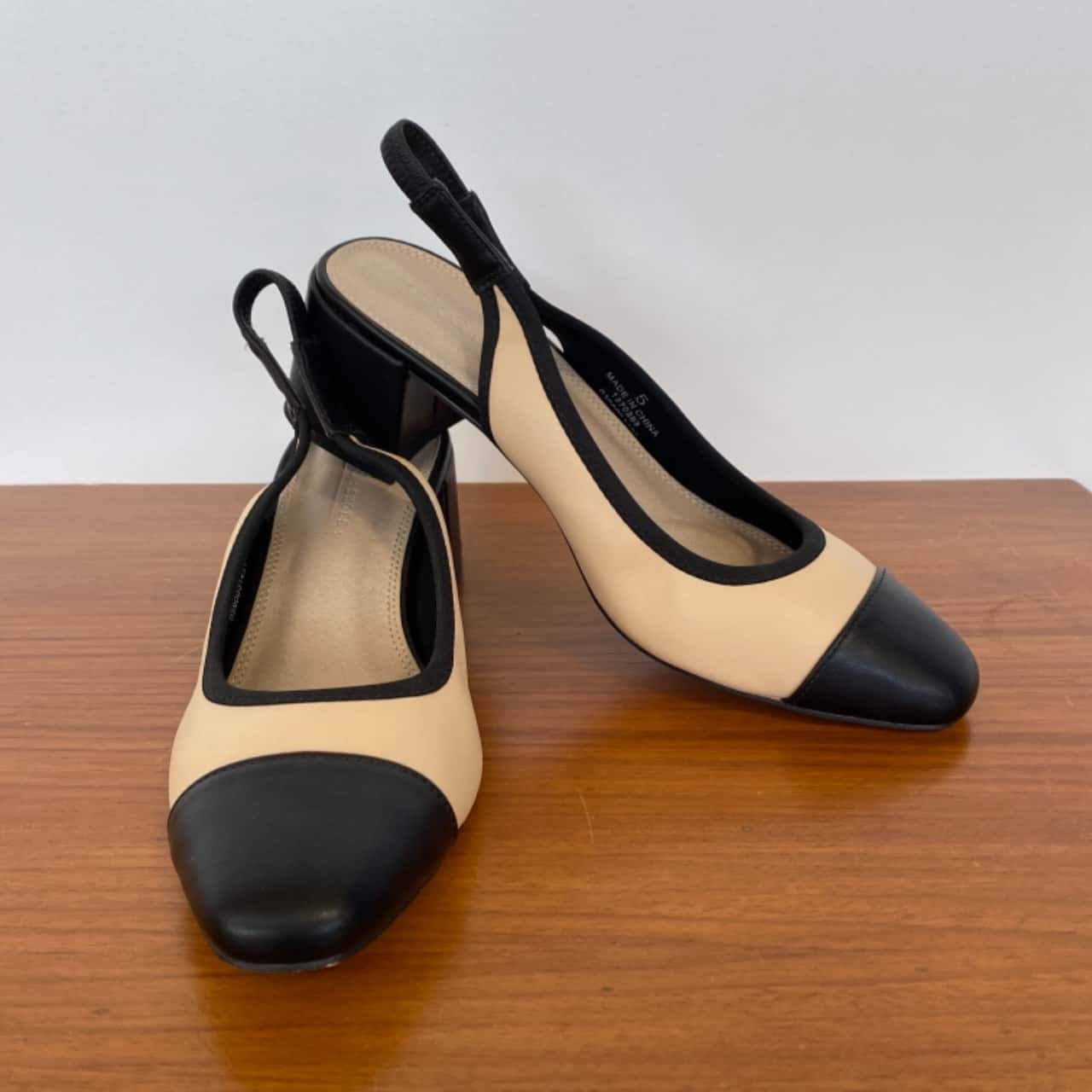 black block heels size 5