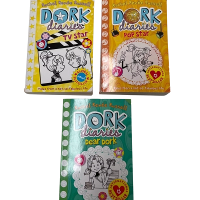 The Dork Diaries 7 Books by Rachel Renée Russell