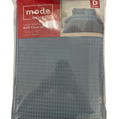 Mode Home Quilt cover set double blue 
