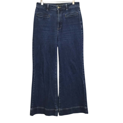 Witchery Women’s Size 10 High-Waisted Wide Leg Blue Jeans