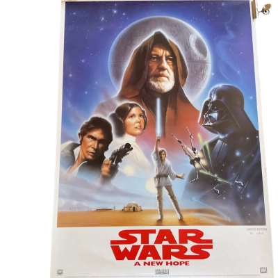 Star Wars: Episode IV - A New Hope Special Edition Video Poster #88/10000 Vintage 1995