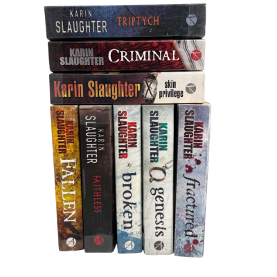 Karin Slaughter Books x 8