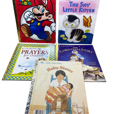 5 A Little Golden Books 