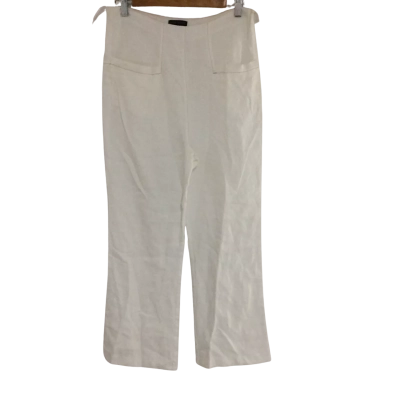 Gianna Molinaro Womens  Size 8 Ankle Length Pants White 