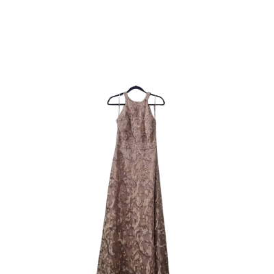 Review Women's Size 10 Bridesmaid Dress / Formal Dress Gold / Pink  / Silver 