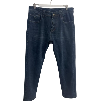 Lacoste Men Size 36 Straight Leg Pants Blue 