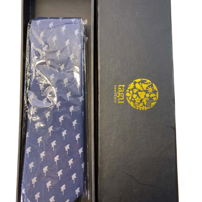 Mens Dark Blue Tie 