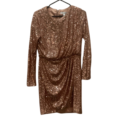 Women’s Forever New  Size 10 Rose Gold Sequin Dress