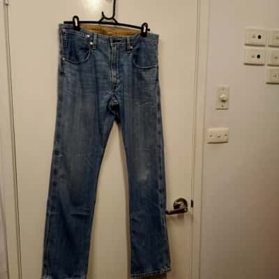 Levi Strauss & Co. Straight Leg Jeans Blue  Men's Size 34 