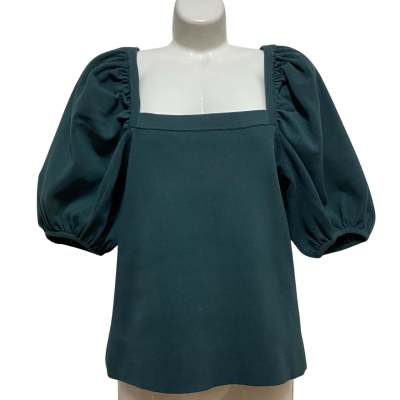 Witchery Womens  knit top Size XS Green 
