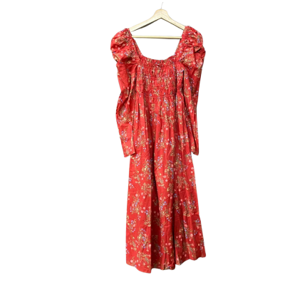 BNWT Steele Womens Size XS Red/Floral Long Sleeve Dress