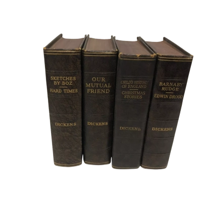 Dickens Collection 4 book set Odhams Press 1930's