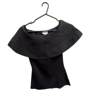 Witchery Womens  Size XXS Off-the-shoulder Top Black  