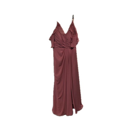 Azazie Womens Dusty Rose Dress Size 16 