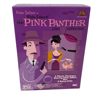 The Pink Panther DVD Box Set Film Collection Region 4 PAL (s)