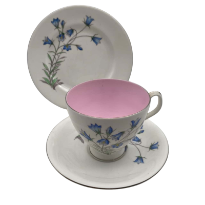 Royal Albert ‘Blue Bell of Scotland’ Tea Trio