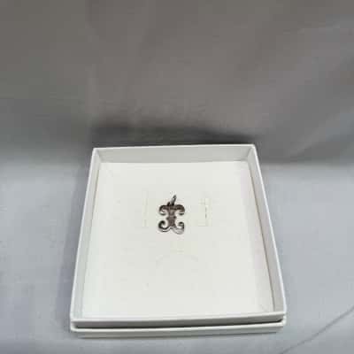 925 Silver Letter Pendant