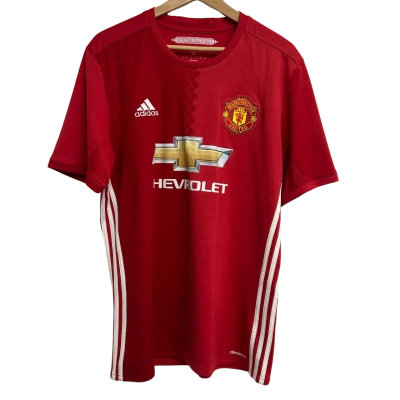 Adidas x Manchester United Mens Size L Red Jersey