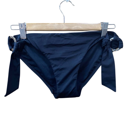 Seafolly Black Ring Side Bikini Bottoms Size 12  