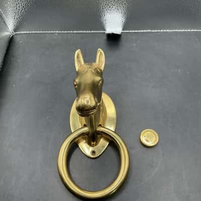 Brass Horse Door Knocker
