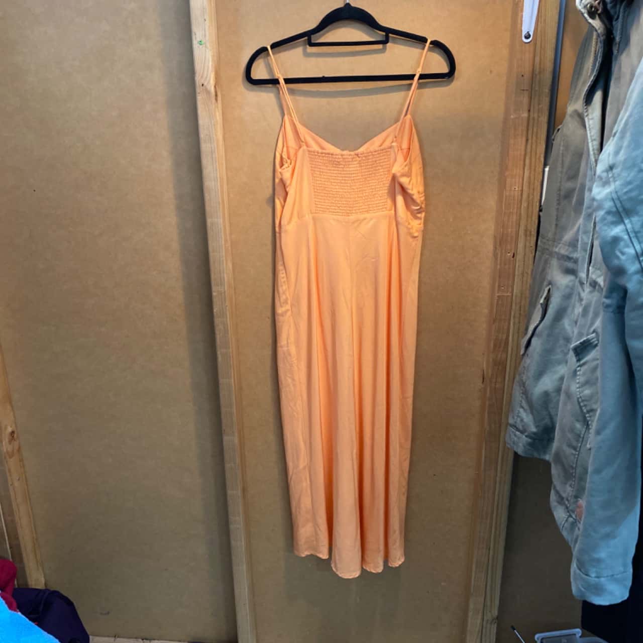 perfect stranger orange dress Pre-loved Perfect Stranger Orange Strapless Dress  GrandDays