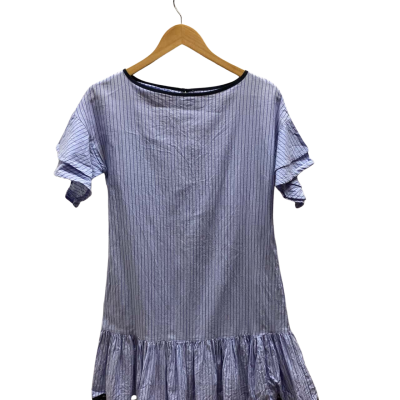 Seed Heritage Womens  Size 6 Blue Striped Dress