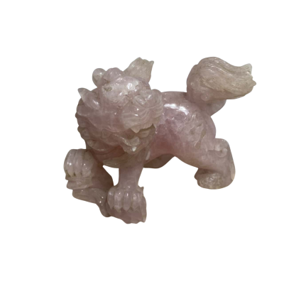 Rose Quartz Carving Figurine 