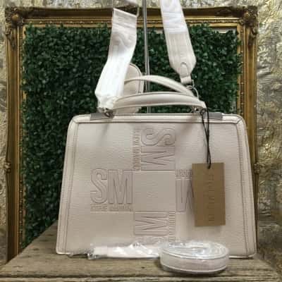 Steve Madden Womens Cross Body Bag Beige / Cream BNWT 